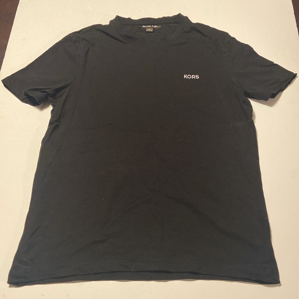 Men’s Michael Kors authentic tshirt cotton black M medium